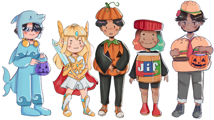 Sketchy Chibi Style